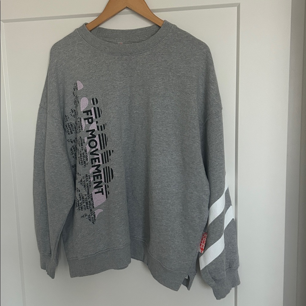 FP MOVEMENT ALL STAR LOGO SWEATSHIRT SIZE XL MSRP $98.00 NWT - Picture 10 of 14